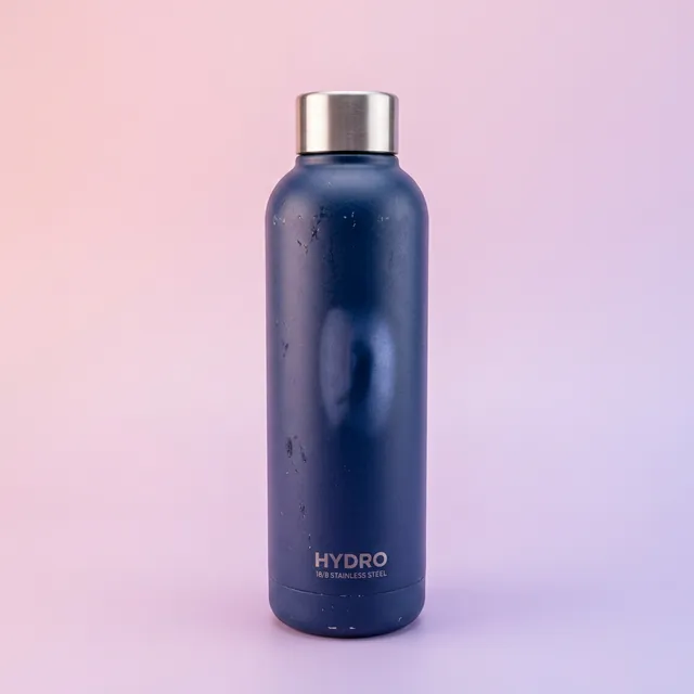 Water bottle rendered in the Gradient Pop scene