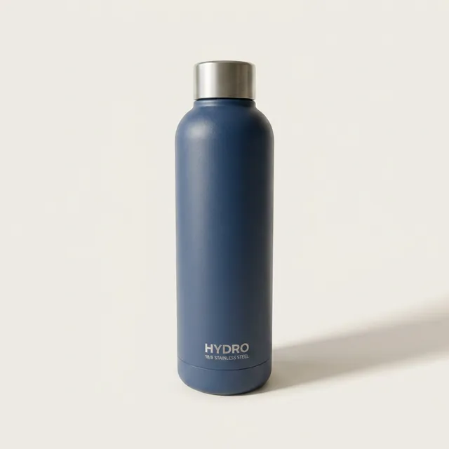 Water bottle rendered in the Soft Shadow scene